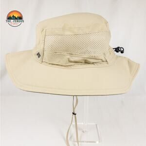 Columbia Unisex Beige One Size O/S Hat Bucket Sun Omni-Shield Hiking Fishing